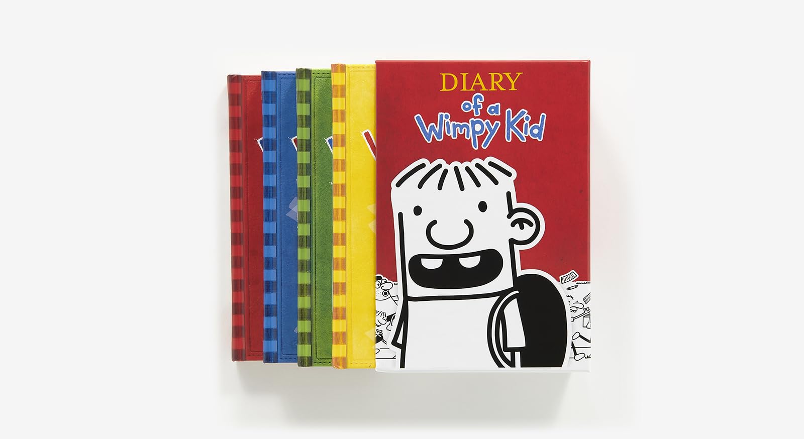 Diary of a Wimpy Kid Box of Books 1-4 Hardcover Gift Set: Diary of a Wimpy Kid, Rodrick Rules, The Last Straw, Dog Days