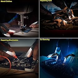 LOUISWARE LED Flashlight Gloves, Unique Gift for