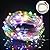 USB String Lights, OFTEN 33ft/10M 100LEDs Copper Wire Starry LED String Lights Silver for Christmas Wedding Party Club Home Indoor Outdoor Decorating