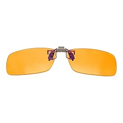 BRADDELL OPTICS Blue Blocking Anti-UV Amber Flip-up