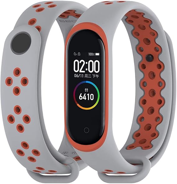 Hokoaidel Pulsera Xiaomi Mi Band 4, Suave de Silicona Sports ...