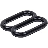 Country Brook Design - Metal Round Wide-Mouth Triglide Slides (3/4 Inch)