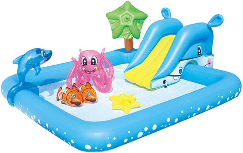 blow up pool slides for inground pools