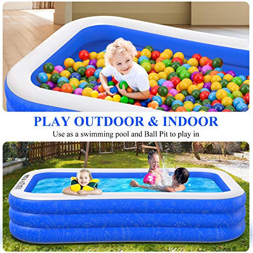 Pools Inflatable Pools Extra Large Family Inflatable Pool 120