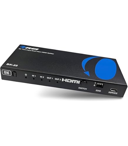 Hdmi Audio Extractor 4k HDMI Matrix 3X2 4K60Hz Matrix