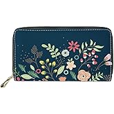 Mumeson Boho Style Women Travel Wallet Long Coin Purse Clutch Cell Phone Case