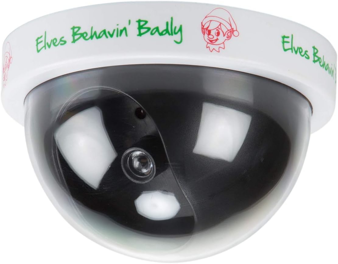 Ossian Christmas Dummy Surveillance Camera Naughty Little Xmas Elf