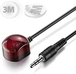 IR Infrared Receiver Extender Cable Extension (10 Feet 3 Meter) Single Head Eye 3.5mm Jack