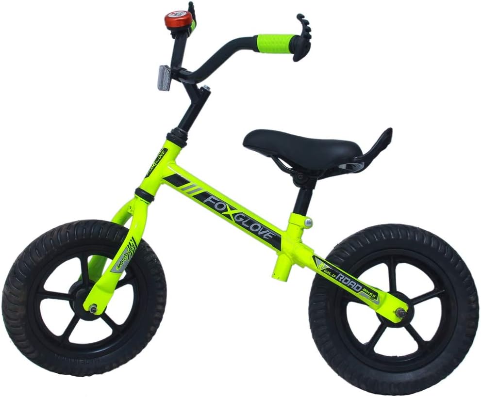 FOXGLOVE Balance Bike for 2 to 4 Years Kids FLOROCENT Green