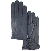 MGGMOKAY Mens Touchscreen Luxury Nappa Lambskin Leather Gloves Cashmere Lining