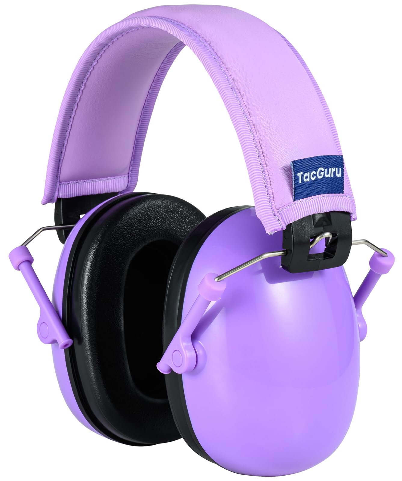 TacGuru 130 - Kids Ear Protection Earmuffs, One Size for 3-16 Yr Old
