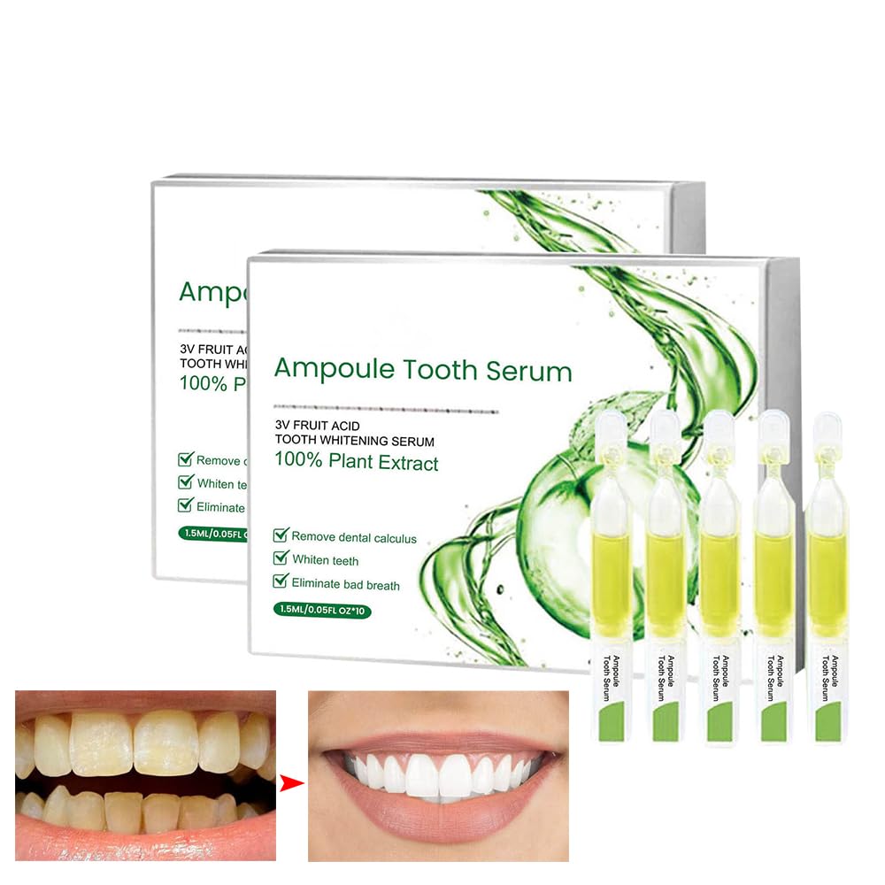 Photo 1 of 20 Pack 3V Fruit Acid Tooth Whiteningessence, Ampoule Toothpaste, Ampoule Tooth Serum, Ampoule Essence Toothpaste,Fruit Acid Teeth Whitening Essence