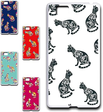 Amazon Co Jp Tsutaya Tone M15 ツタヤのスマホ 専用 スマホケース ハードケース カバー お座りネコ イラスト デザインe ホワイト シルエット 白色 Tk 655e トーン エム15 家電 カメラ