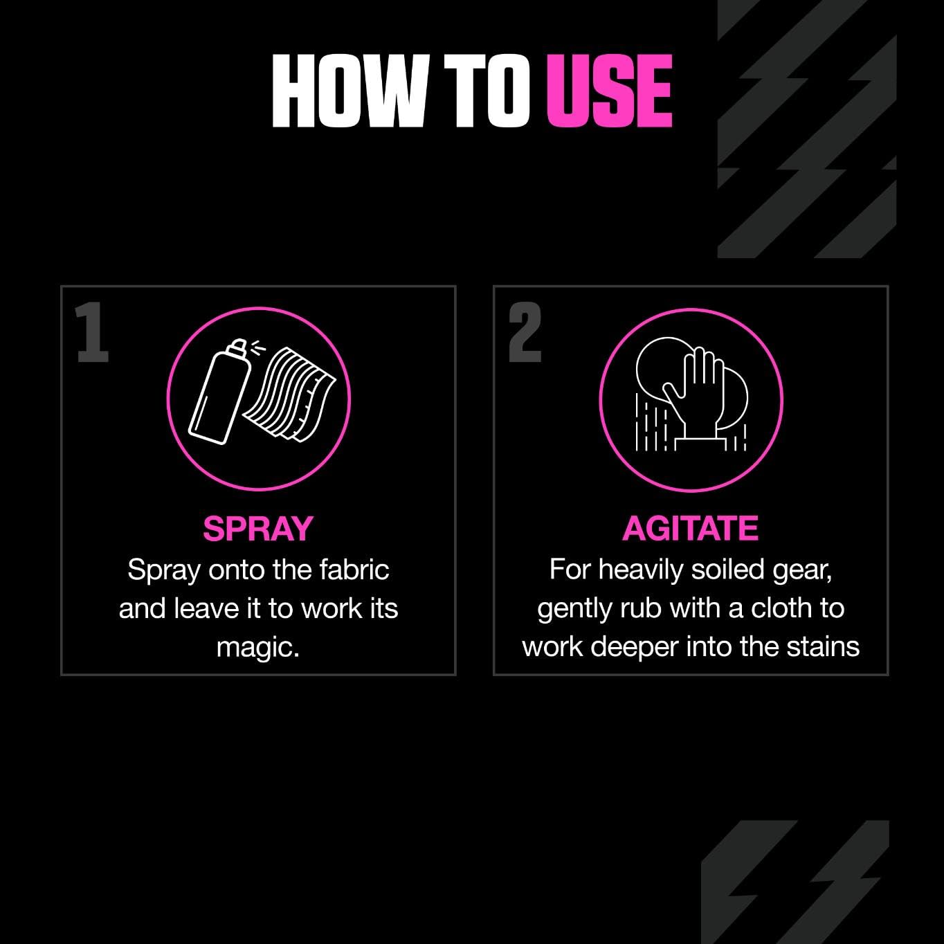 Muc-Off Foam Fresh-Schaum, 400 ml - Schäumendes Sofort Reinigungsmittel mit Zitrusduft – Geeignet für Motorradhelm Futter, Motorradhandschuhe und –stiefel, als Polsterreiniger 5