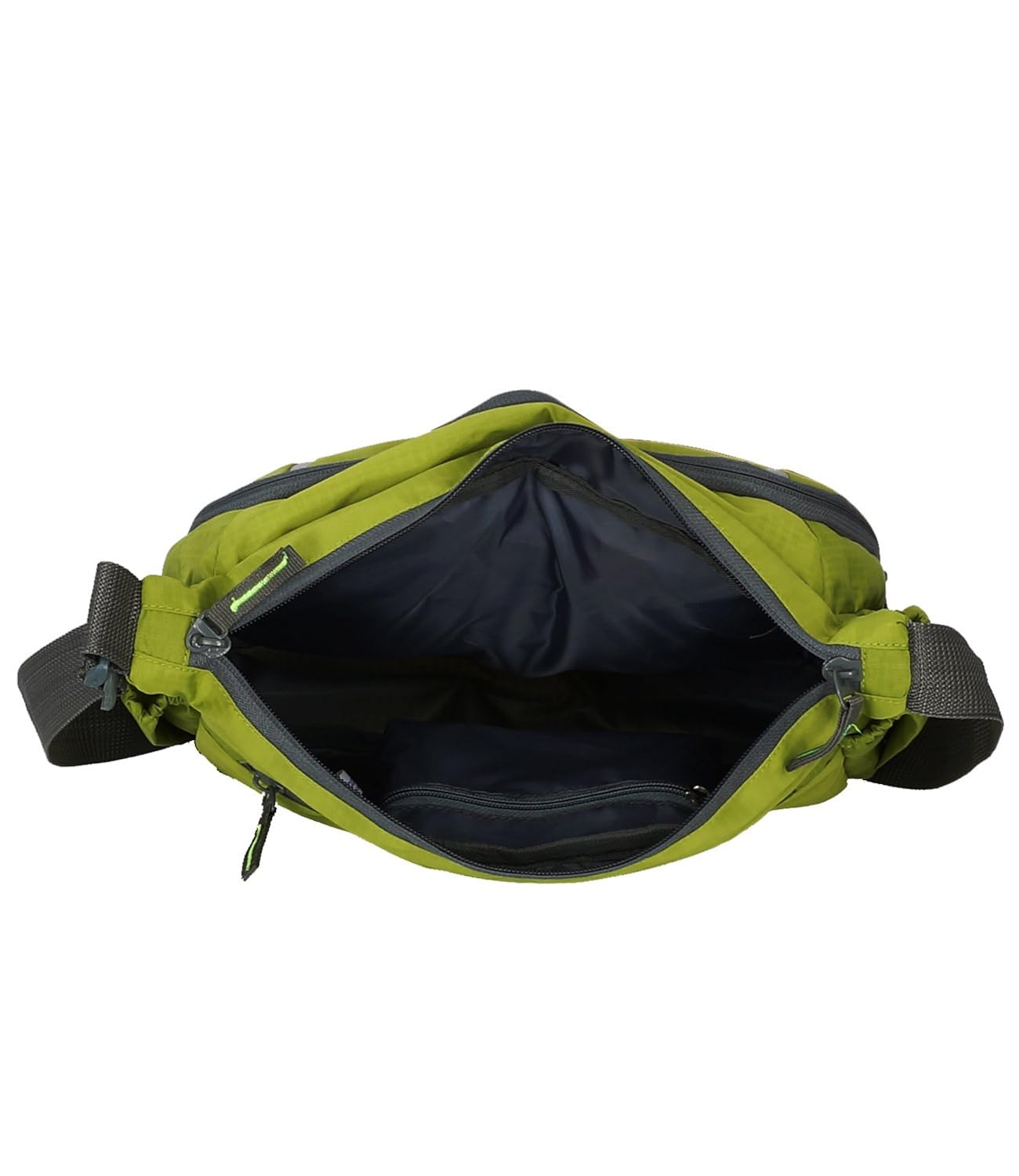 fantosy men green polyester slingbag (mb-004)