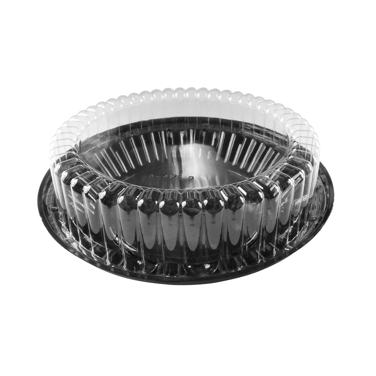 9 Inch High Dome Plastic Disposable/Reusable Pie Carrier 