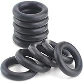 10-Pack 19037 O-Ring Seals Compatible with Yellow Jacket 19109 19209 SealRight 1/4" Quick Couplers, HVAC Refrigeration Hose Fittings Replacement Rubber Gaskets, HVAC Low Loss Fittings