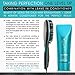 Caju Hair Straightener Ceramic Brush, Professional Electric Instant Heat Up Straightening Hot Comb for Silky Straight Hair, Frizz-Free, Top Quality Heat Resistant Coating Springy Bristles, Lcd Display