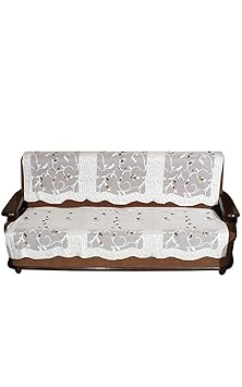 Yellow Weaves 2 Piece Sofa Slip Cover Set - 3 Seater