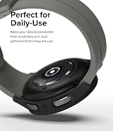 Ringke Galaxy Watch 5 Pro 45mm Slim Hard PC Case 2 Pack Clear Matte Black view 7