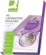 Q-Connect A5 Laminating Pouch 125 Micron Pack of 100 KF04108 153 x 216 mm