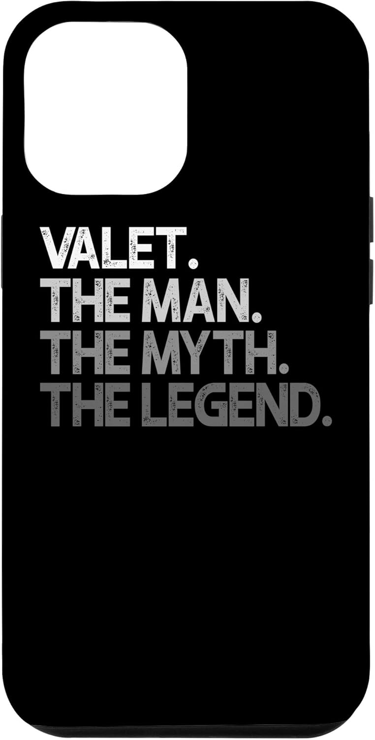 Amazon Com Iphone 12 Pro Max Valet Phone Case Gift The Man Myth Legend Case