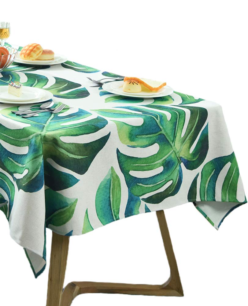 Best natural leaf table cloth