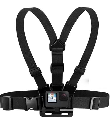 Amazon.com: Adjustable Chest Body Harness Belt Strap Mount For