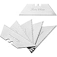 Bates- Utility Knife Blades, 40 Pack, Box Cutter Blades, Razor Blades Utility Knife, Razor Knife Blades, Replacement Blades, Razor Blades for Box Cutters, Box Razor Blades, Box Cutter Blades Refills