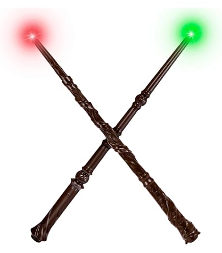 Amazon.com: Gejoy 2 Piece Magic Wand for Kid Light up with Sound