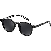 FEISEDY Retro Square Sunglasses Women Men Vintage Trendy Shades UV400 Protection B0306
