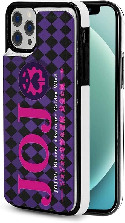 Amazon Co Jp Jojoジョジョの奇妙な冒険黄金の風 Iphone12 12 Pro 12 Pro Max 12mini ケース 手帳型 カード収納 財布型 カバー スタンド機能 Tpu Puレザー 全面保護 男女兼用 人気 おしゃれ 家電 カメラ