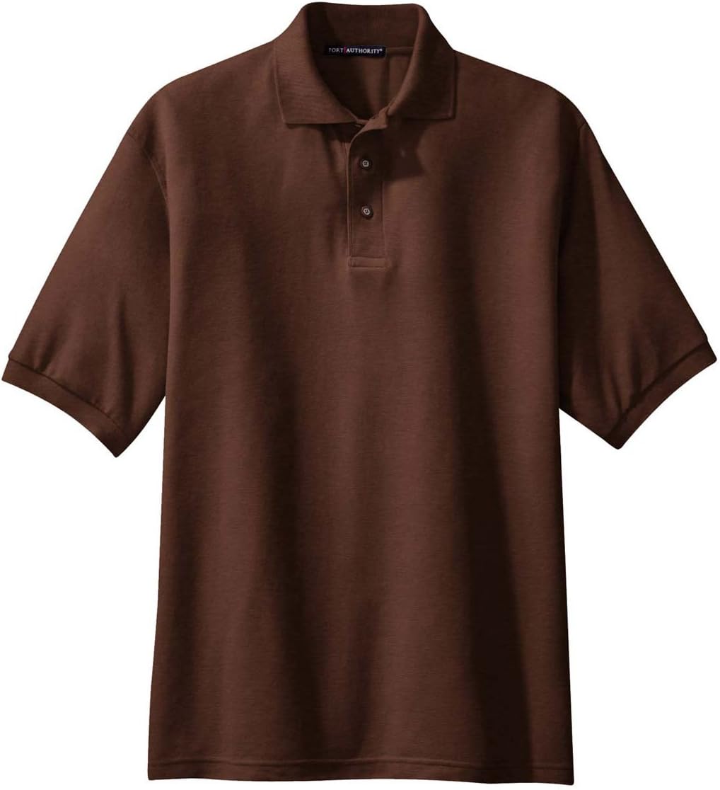 Port Authority Men's Comfortable Silk Touch Polo Shirt