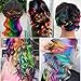 HailiCare 6 Colors Temporary Hair Coloring Chalk - Hair Dye Colored Mascara - Great For Dress Up Performance Costumes Halloween Christmas Party