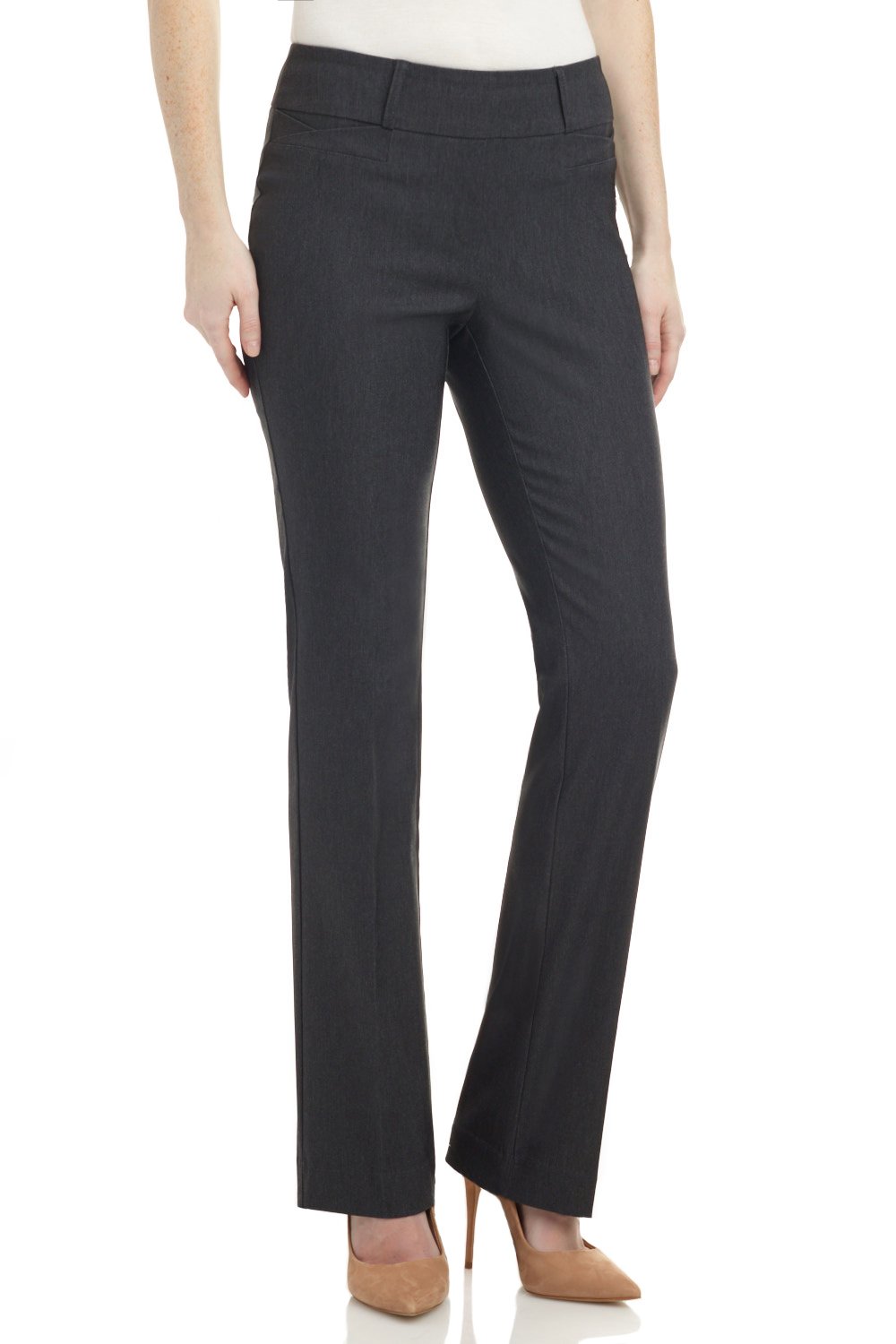 Rekucci Womens Ease into Comfort Fit Barely Bootcut