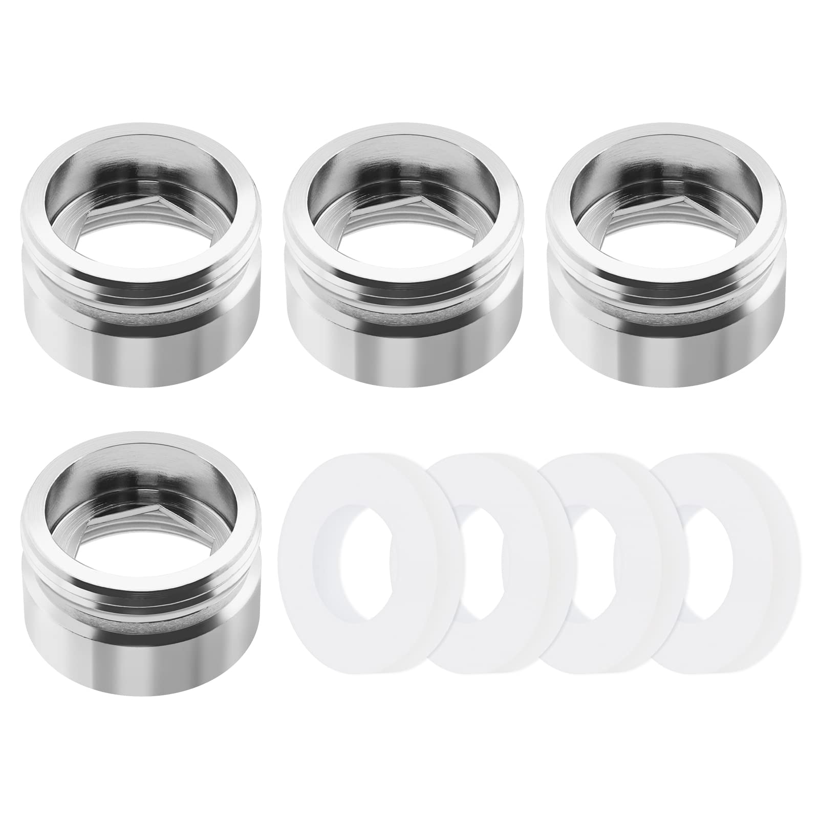 ECSiNG Faucet Adapter M20 Female to M22 Male Thread Connector Faucet Adaptor Brass Aerator Connector Fitting for Bathroom Kitchen Water Purifier