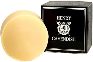 Henry Cavendish Himalaya Shaving Soap with Shea Butter & Coconut Oil. Long Lasting 4 oz Puck Refill. Mens Shave Soap. All Natural. Rich Lather, Smooth Comfortable Shave. For Ladies and Gentlemen.