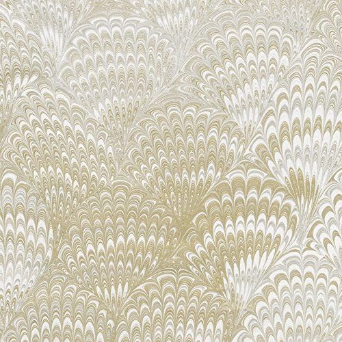 Entertaining with Caspari 8959RSC Marbleized Continuous Gift Wrapping Paper Roll, Marbelized Grey