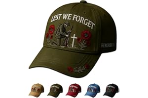 Heroes Never Forgotten Remembrance Cap,Adjustable Vintage Baseball Hat with 3D Embroidered Design,Unisex