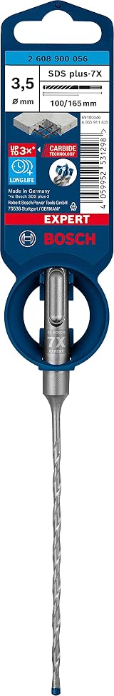 Bosch 1x EXPERT SDS plus-7X Hammer Drill Bit 3.5 x 100 x 165 mm view 2