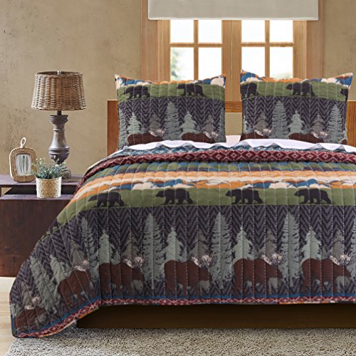 Moose Quilts Kritters in the Mailbox Moose Quilt Bedroom Decor