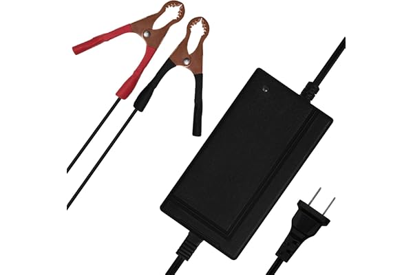 Mighty Max Battery 12V 4AMP Charger MAINTAINER for 12V 18AH Data Shield ST450 Battery