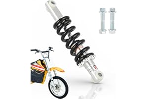 NACORE MX650 Rear Shock Absorber, 8.7'' 221mm Suspension for MX650/500, SX500 Electric Dirt Bike And More Pit Bikes