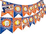 POP parties Dart War Party Banner - Dart Gun Party Banner - Dart Gun Party Decorations - Made in The USA