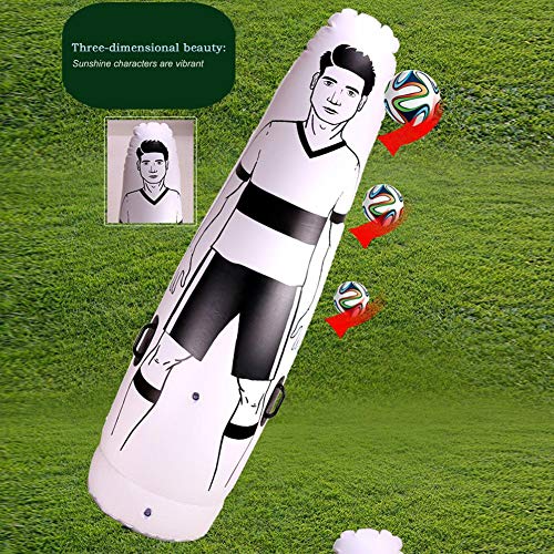 Weemoment Children Adult Inflatable Football Training Dummy Soccer