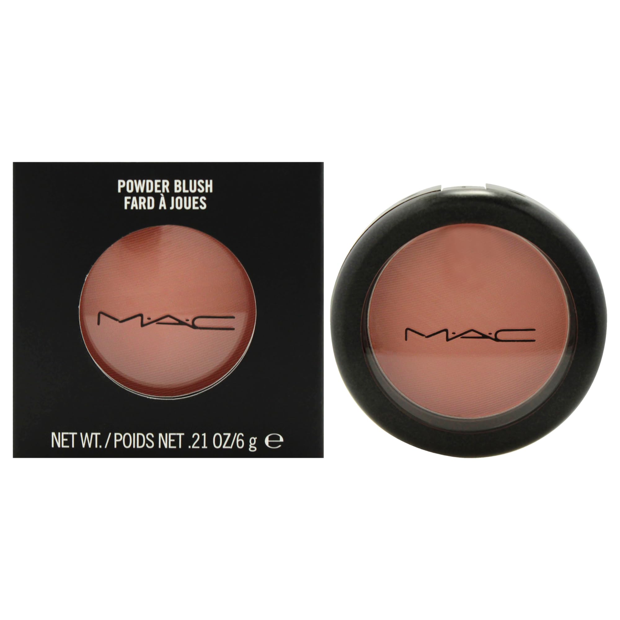M.A.C Powder Blush 6g Melba (Soft coral-peach)