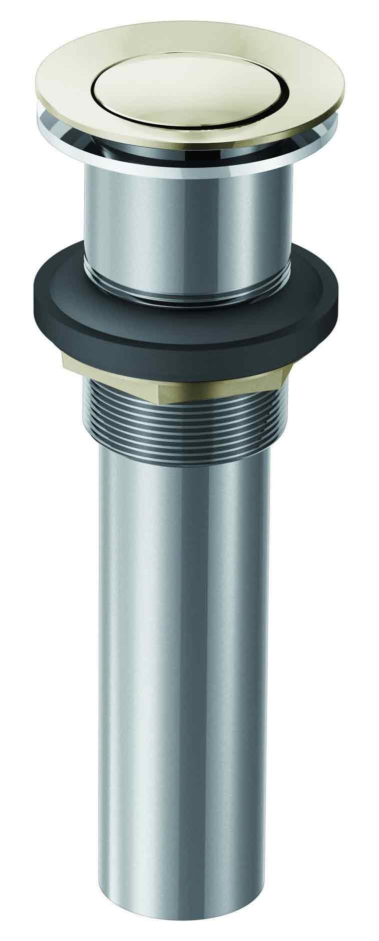 Photo 1 of Moen Polished Nickel Pop-Up Waste Kit, 131553NL
