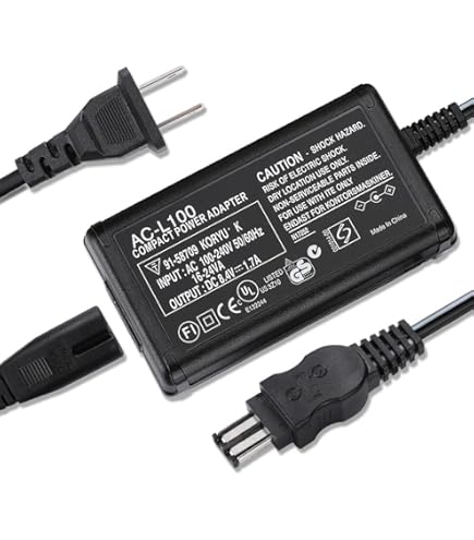 Amazon.com : AC Adapter Charger Cord for Sony MiniDV Handycam DCR