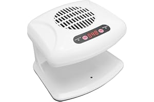 QUTUNI Nail Dryer for Regular Polish, 200W Nail Drying Fan with Sensor and Hot and Cool Air for Home Use