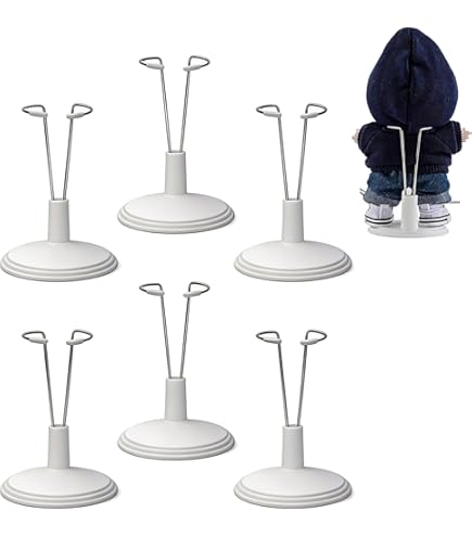 8 Soportes Transparentes Para Figuras De Acción – Ajustables, Con Base Estable, Compatibles Con 1/100, 1/144 Y SD